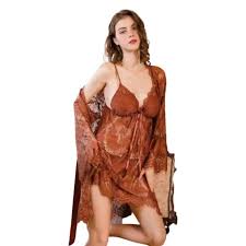 Bombshell Short Romantic Nighty For Women - 8748